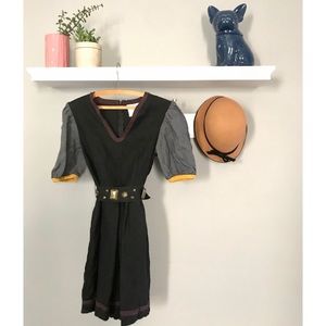 Thread Social 100% Black Dress